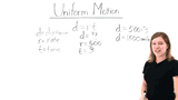 What's the Formula Connecting Distance, Speed, and Time?