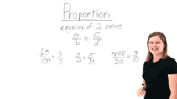 What's a Proportion?