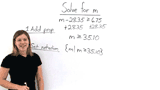 How Do You Solve an Inequality Using Addition?