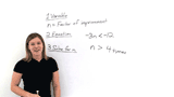 How Do You Use Division with Negative Numbers to Solve an Inequality Word Problem?