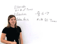 How Do You Use Multiplication with Negative Numbers to Solve an Inequality Word Problem?
