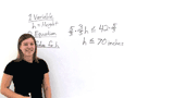 How Do You Solve a Word Problem Using an Inequality Where You're Multiplying Positive Fractions?