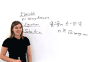 How Do You Solve a Word Problem Using an Inequality Where You're Multiplying Negative Fractions?