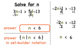How Do You Solve an Inequality With Variables on Both Sides?