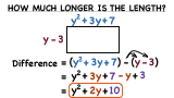 How Do You Solve a Word Problem by Subtracting Polynomials?