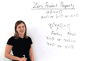 What's the Zero Product Property?