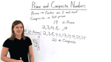 What's Another Definition for Prime and Composite Numbers?