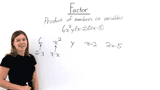 What's a Factor?