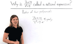 Why is it Called a Rational Expression?