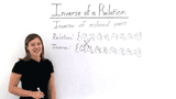 What's the Inverse of a Relation?