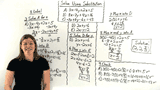 How Do You Solve a System of Equations in Three Variables Using Substitution?