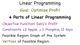 What is Linear Programming?