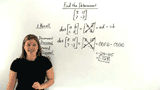 How Do You Find the Determinant of a 2x2 Matrix?