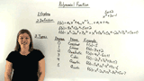 What is a Polynomial Function?
