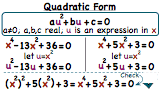 What is Quadratic Form of a Polynomial Equation?