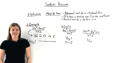 What is Synthetic Division?