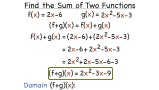 How Do You Find the Sum of Two Functions?