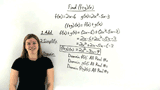 How Do You Find the Sum of Two Functions?