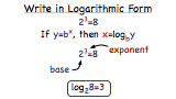 How Do You Convert From Exponential Form to Logarithmic Form?