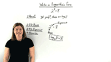 How Do You Convert From Exponential Form to Logarithmic Form?