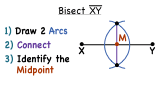 How Do You Bisect a Segment by Constructing?