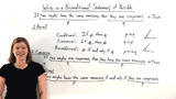 How Do You Write a Biconditional Statement?