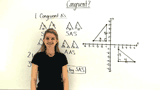 How Do You Determine if Triangles on the Coordinate Plane are Congruent?