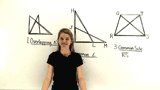 How Do You Identify Common Parts in Overlapping Triangles?