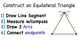 How Do You Construct an Equilateral Triangle?