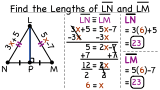 How Do You Use the Perpendicular Bisector Theorem to Find Measures of Lengths in Triangles?