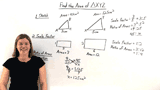How Do You Use Similar Figures to Find the Area of a Polygon?