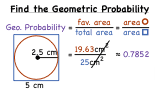 How Do You Find Geometric Probability Using Areas?