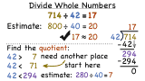 How Do You Divide Whole Numbers?
