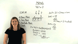 How Do You Multiply a Three-Digit Number by a One-Digit Number?