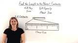 How Do You Measure an Object to the Nearest Centimeter Using a Ruler?