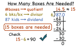 How Do You Solve a Word Problem by Dividing with Decimals and Rounding Your Answer Up?