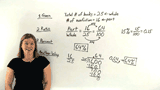 How Do You Figure Out a Percent From a Part to Whole Ratio?
