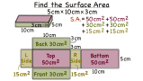 How Do You Find the Surface Area of a Rectangular Prism Using a Net?