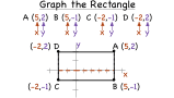 How Do You Graph a Rectangle on a Coordinate Plane?