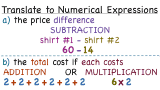 How Do You Translate Phrases into Numerical Expressions?