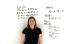 How Do You Write and Solve an Equation From a Word Problem?