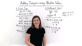 What are the Rules for Using Absolute Values to Add Integers?