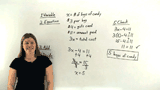 How Do You Solve a Word Problem Using a Two-Step Equation?