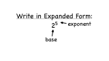 How Do You Convert a Number in Exponential Form into Expanded Form?