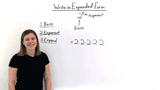 How Do You Convert a Number in Exponential Form into Expanded Form?
