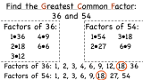How Do You Find the Greatest Common Factor of Two Numbers by Listing Their Factors?