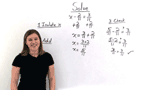 How Do You Solve an Equation With Fractions With The Same Denominators Using Addition?