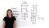 How Do You Solve an Equation With Fractions With Different Denominators Using Subtraction?