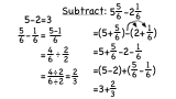 How Do You Subtract Mixed Fractions with the Same Denominator?