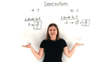 How Do You Turn an Integer Into a Fraction?